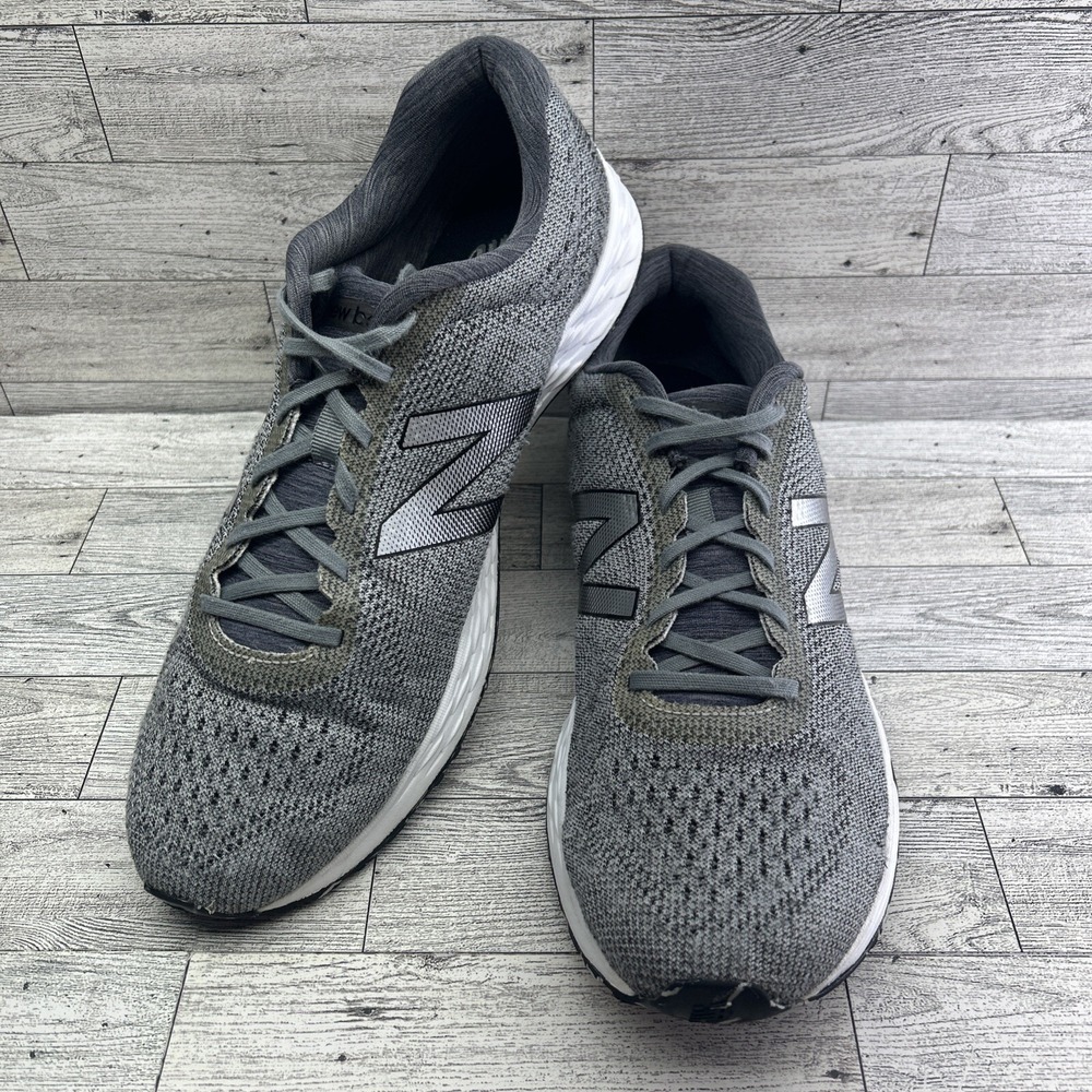 New Balance Men 'Maris' Running Shoes Size 12 D Fresh Foam Arishi Silver Mink